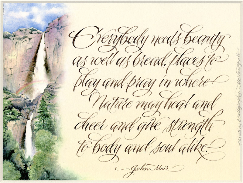 J.Muir-Yosemite Falls