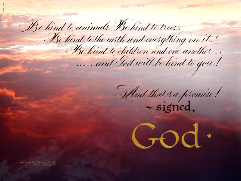 Signed God