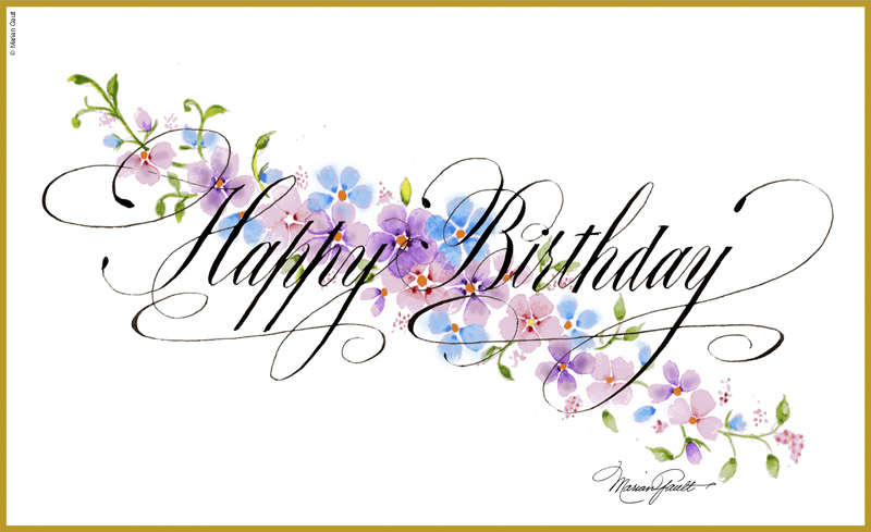 Happy Birthday Flowers