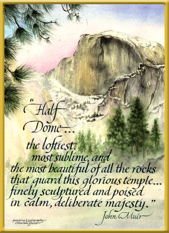 John Muir-Half Dome